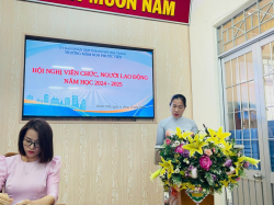 Hình ảnh Hội nghị viên chức người lao động 2024-2025