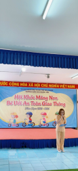 Hình ảnh HỘI KHOẺ MĂNG NON BÉ - VỚI AN TOÀN GIAO THÔNG NĂM HỌC 2023-2024