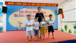 Hình ảnh HỘI KHOẺ MĂNG NON BÉ - VỚI AN TOÀN GIAO THÔNG NĂM HỌC 2023-2024