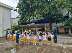 Hình ảnh THAM QUAN DOANH TRẠI BỘ ĐỘI - NĂM HỌC 2023-2024 