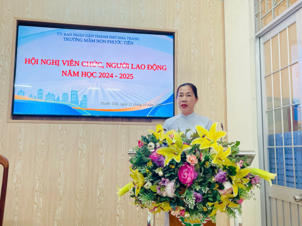 Hội nghị viên chức, người lao động năm học 2024-2025