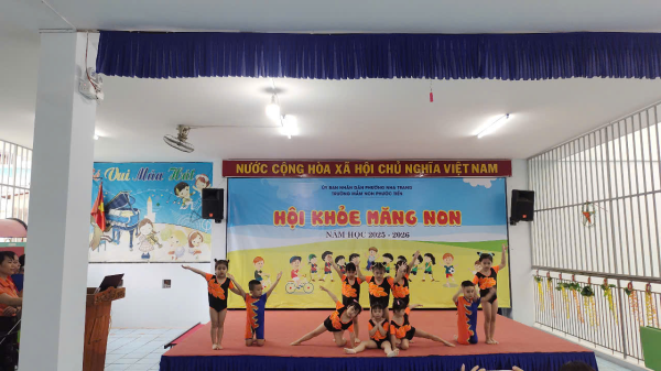 HỘI KHỎE MĂNG NON NĂM HỌC 2025-2026