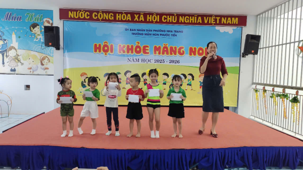 HỘI KHỎE MĂNG NON NĂM HỌC 2025-2026