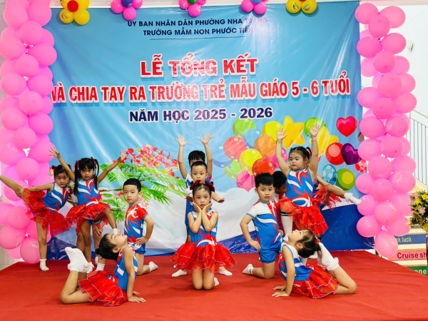 LỄ TỔNG KẾT VÀ CHIA TAY TRẺ MẪU GIÁO 5-6 TUỔI