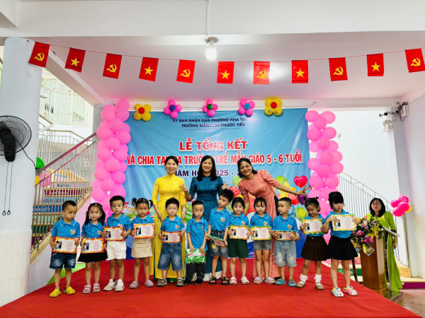 LỄ TỔNG KẾT VÀ CHIA TAY TRẺ MẪU GIÁO 5-6 TUỔI