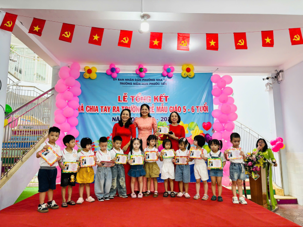 LỄ TỔNG KẾT VÀ CHIA TAY TRẺ MẪU GIÁO 5-6 TUỔI